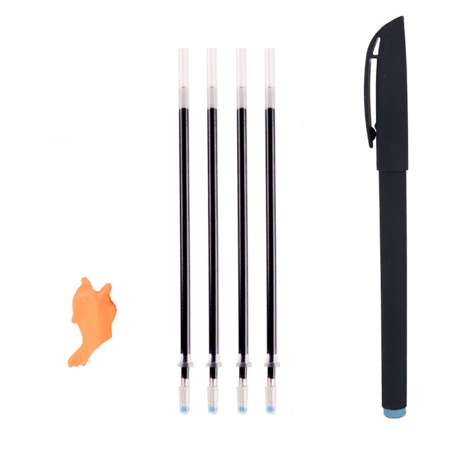 ComfyKid® - [EXTRA SET] - 1 Magic Pen with 5 Ink cartridges + (Free) Pen Grip