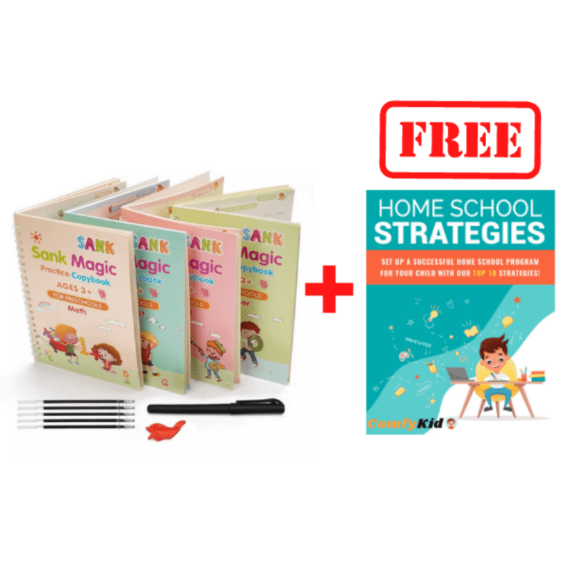 ComfyKid - Magic Practice Copybook | Combination Set